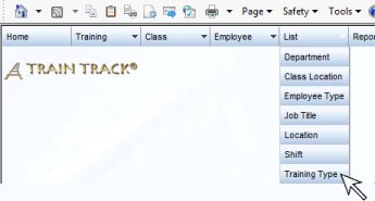 Training Type List